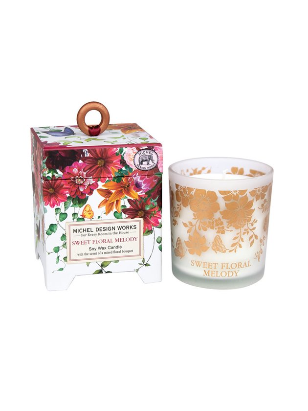 vela sweet floral caixa melory michel design works lili home decor