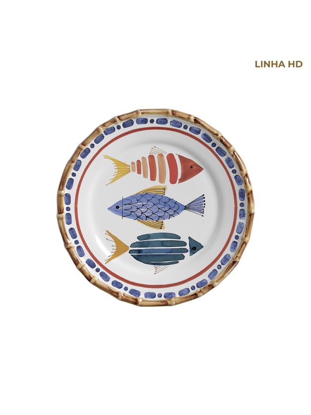 prato peixe sobremesa sardine lili home decor