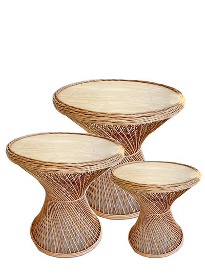 kit lura de vime lili casa mesa home decor