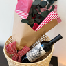 cesto dia dos namorados wine buque lili home decor