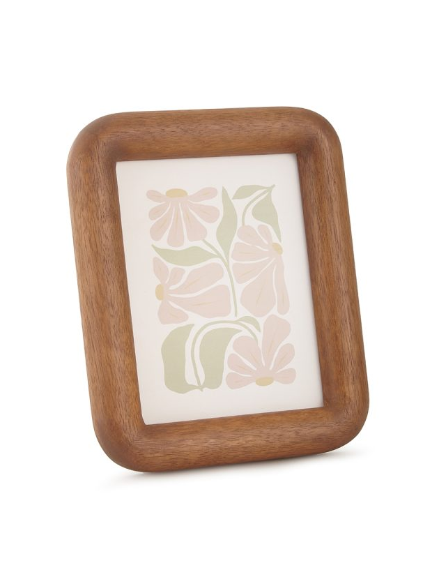 Quadro Porta Retrato Decorativo Retangular Flores