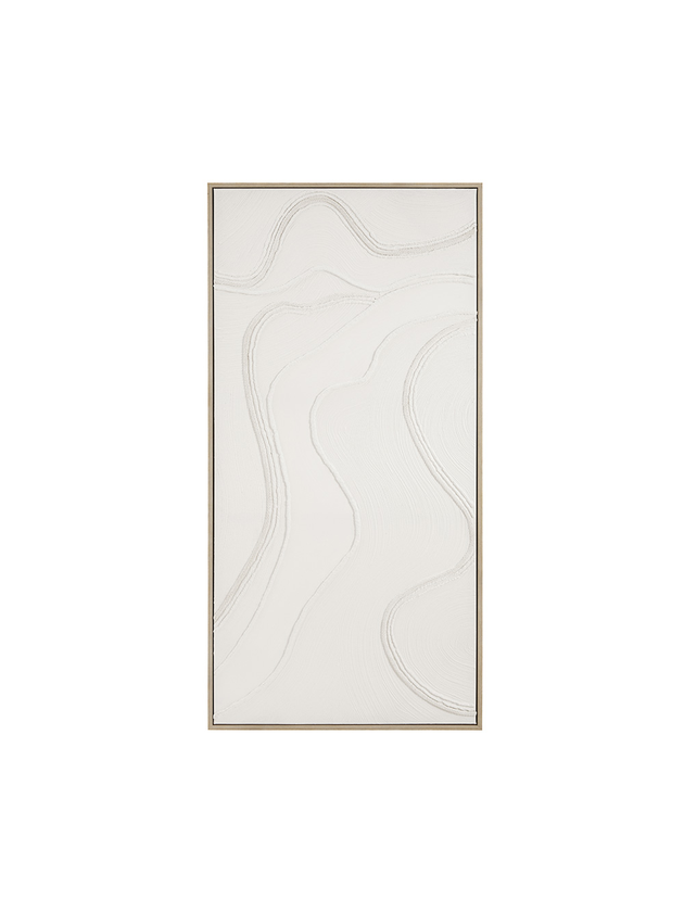 Quadro Decorativo Canvas Texturizado Cordes para Sala B