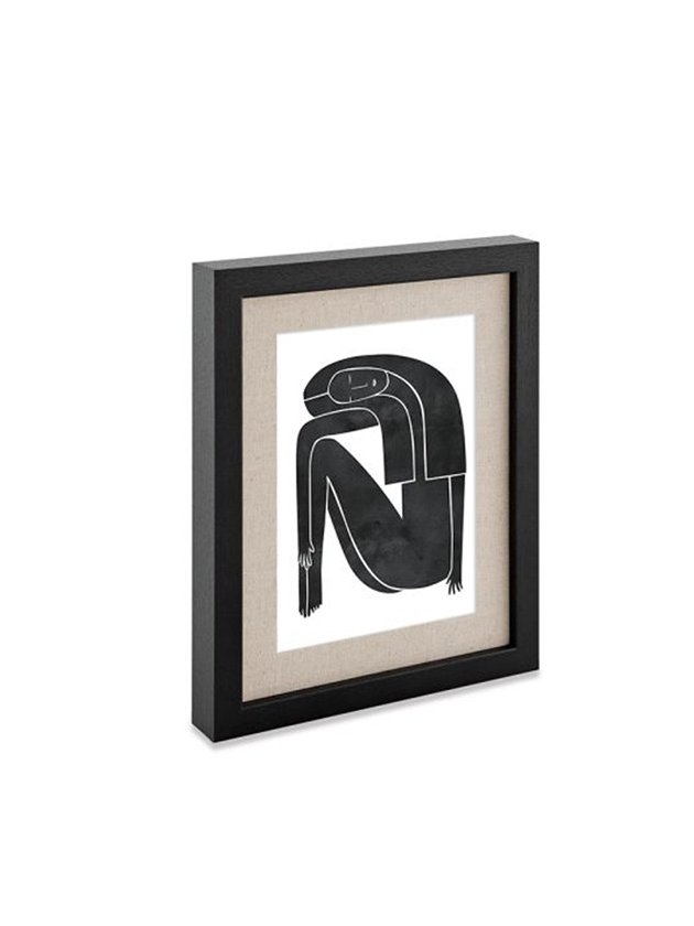 porta retrato linho moldura preta descanso 10 15 lili home decor