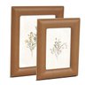 kit quadro porta retrato decorativo retangular moldura couro lili home decor 15 x 20