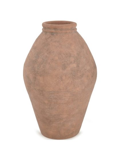 vaso ceramica terracota grande decorativo lili casa home decor