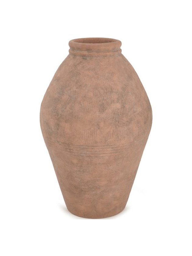vaso ceramica terracota grande decorativo lili casa home decor