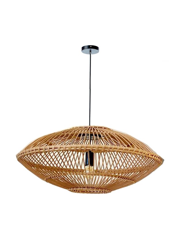 luminaria vime fibra natural 70cm cook lili casa home decor