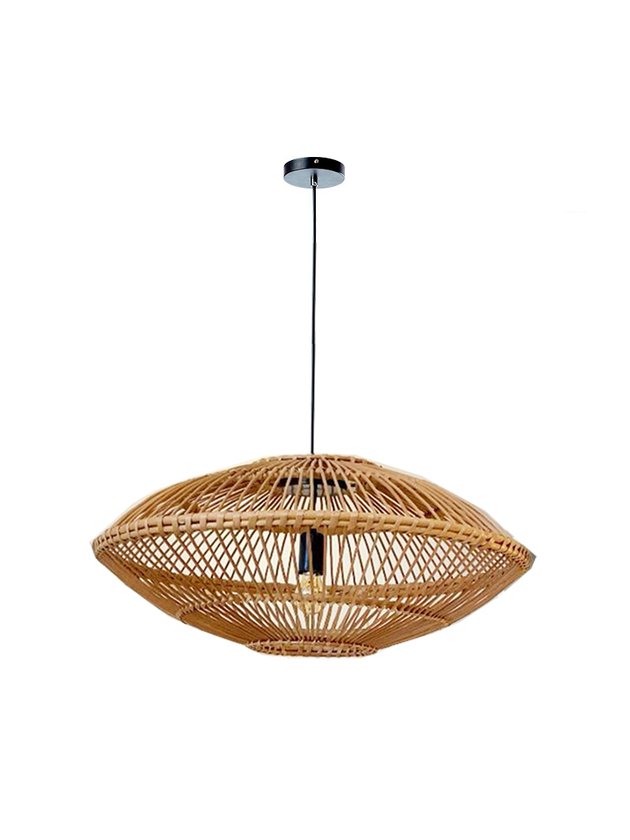 luminaria vime fibra natural 55cm cook lili casa home decor