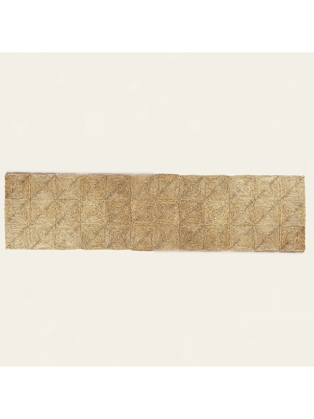 tapete palha natural grande passadera retangular cozinha passadeira lili casa home decor