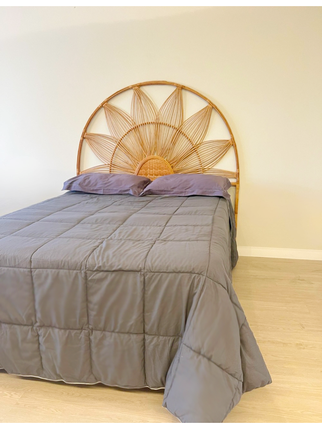 cabeceira flor vime natural quarto decoracao boho lili home decor