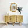 aparador movel rattan boho chique lili home decor