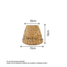 cupula abajur palha taboa lili home decor mini prancheta 1 copia 5